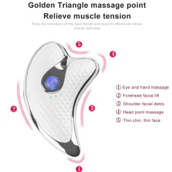 Sono-Vibratie Guasha Gezichtsmassager