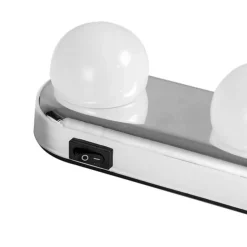 Online StudioLight Hollywood Make‑up Lamp – Draadloze LED‑verlichting met Zuignappen, 4 Lampen Make-Up Spiegels