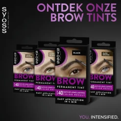 Sale Browtint Zwart Permantente Wenkbrauwverf Haarverf