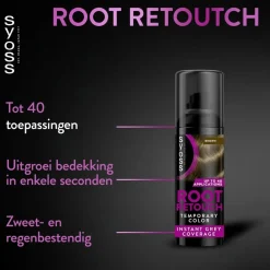 Clearance Donker Midden Bruin Uitgroeispray Haarverf