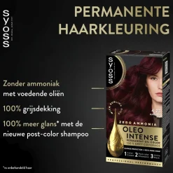 New Oleo Intense 4-23 Bordeaux Rood Haarkleuring Haarverf