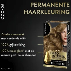 New Oleo Intense 8-60 Honingblond Haarkleuring Haarverf