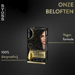 Discount Oleo Intense 1-10 Intens Zwart Haarkleuring Haarverf