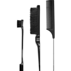 Hot TBC Dual Edge Comb and Brush, 3 sets Haarborstels