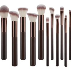 Clearance Technique PRO Chocolate Bronze Make-up kwastenset - 11 make-up kwasten Make-Up Kwasten