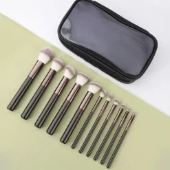 Clearance Technique PRO Chocolate Bronze Make-up kwastenset - 11 make-up kwasten Make-Up Kwasten