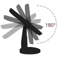 Hot UNIQ Klassieke Ster Make-up Make-upspiegel Make-Up Spiegels