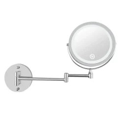 Discount UNIQ Led Cosmeticamake-upspiegel voor Wandmontage met Scharnierar Make-Up Spiegels