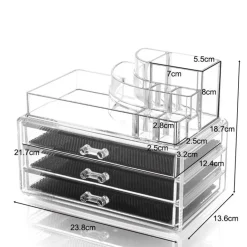 Hot UNIQ Makeup Organizer, 3 Laden SF-1303 (U320) Make-Up Organizers