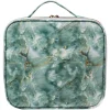 Hot UNIQ Make-up Reistas - Toilettas / Cosmetische tas voor al je make-up - Turquoise Marble Toilettassen