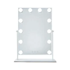 Discount UNIQ New York Mega - Make-up Spiegel met 12 LED Lampen Make-Up Spiegels