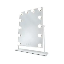 Discount UNIQ New York Mega - Make-up Spiegel met 12 LED Lampen Make-Up Spiegels