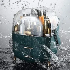 Hot UNIQ Retro Makeup Box Organizer Make-Up Organizers