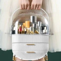 Discount UNIQ Retro Makeup Box Organizer Make-Up Organizers