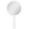 Clearance UNIQ Witte Tweezijdige Handmake-upspiegel Rond Make-Up Spiegels