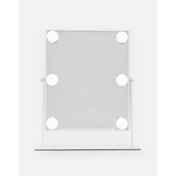 Clearance UNIQ Xl Hollywood Make-up Make-upspiegel met 6 Led Lampen en Aanraakfunctie Make-Up Spiegels