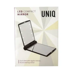 Discount UNIQ Zakmake-upspiegel / Make-upmake-upspiegel met Led-licht Make-Up Spiegels