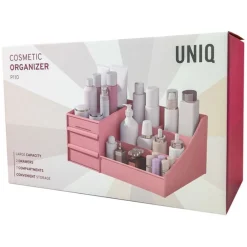 Best UNIQ Make‑up & Sieraden Organizer – 2 Laden, Roze - P110 Sieraden En Bijoux|Make-Up Organizers