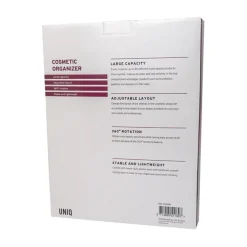 Outlet UNIQ 360° Roterende Make‑up Organizer - Wit Make-Up Organizers